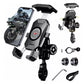 Base Soporte Antirrobo Porta Celular Para Moto Bicicleta360º