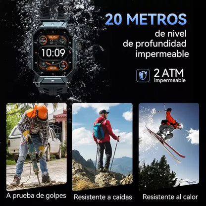 Reloj Smartwatch Inteligente Cubot X1 con Pantalla AMOLED, Larga Duración y Resistencia al Agua
