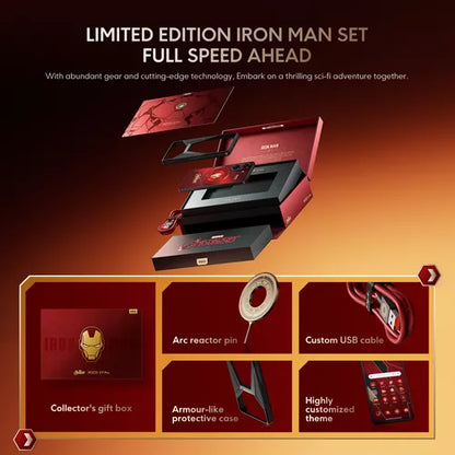 Xiaomi Poco X7 Pro 5G Iron Man Edition - 12 GB RAM, 512 GB ROM, Resistente al Agua