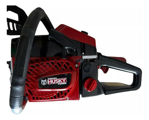 Motosierra a Gasolina 20" 52cc 2.5HP + Accesorios - Eficaz y Fácil de Manejar - Metacompras