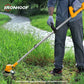 Desbrozadora Eléctrica Inalámbrica IRONHOOF 21V - Potente y Ligera para Jardín