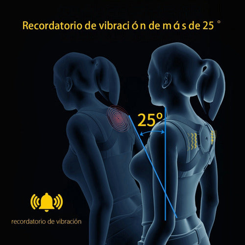 Corrector de Postura Ergonómico con Recordatorio Inteligente de Vibración - Metacompras