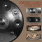 Handpan 18 Pulgadas de 9 Notas en G Menor – Sonido Etéreo y Relajante, Hecho a Mano