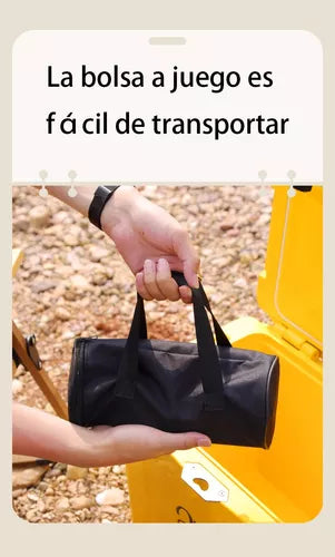 Hornillo Portátil de Gas 2600W para Acampar - Seguridad y Eficiencia en Cocina al Aire Libre - Metacompras