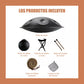 Handpan 18 Pulgadas de 9 Notas en G Menor – Sonido Etéreo y Relajante, Hecho a Mano