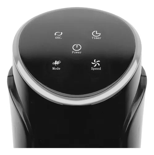 Ventilador de Torre Silencioso con 3 Velocidades y Temporizador - Metacompras