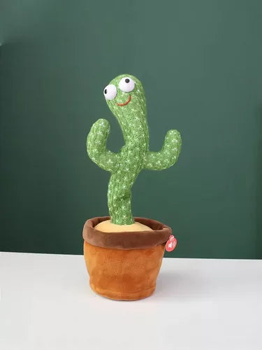 Peluche Cactus Bailarin Con Canciones Graba Y Te Imita