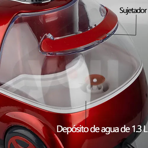 Plancha De Vapor Vertical Profesional Rojo - Resultados Rápidos y Eficientes
