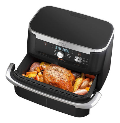 Freidora de Aire Ninja Flexbasket 7 en 1, 11 Qt, Cocina Saludable y Rápida