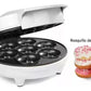 Máquina de Donas 1200W para Desayuno en Casa - Fácil y Rápida de Usar