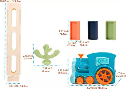 Juego Para Niños Tren Dominó Usher Vehículos De Juguete - Metacompras