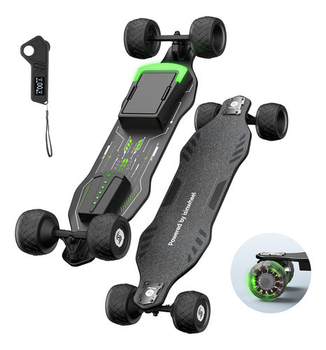 Patineta Eléctrica V8 600W - Velocidad 48 km/h y Carga Rápida