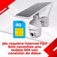 Cámara Cctv 4g Wifi Video Hd Panel Solar Autónoma