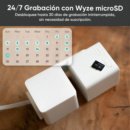 Cámara Wyze Pan V3 1080p para Interior/Exterior - Visión 360° y Antiinfiltraciones IP65