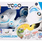 Camaleón Robótico Interactivo Y Control Remoto Ycoo Silverit Color Blanco