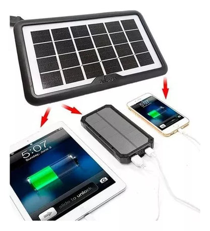 Cargador panel solar 8W 6V USB - Metacompras