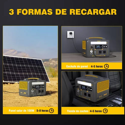 Generador Solar Vtoman 600x 600w/299wh - Metacompras