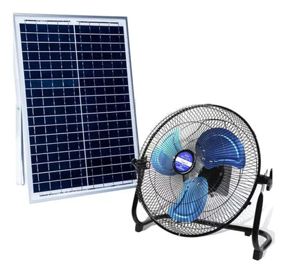 Ventilador De Carga Solar Con Carga De Teléfono Móvil Usb - Metacompras