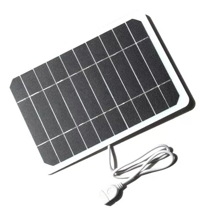 Cargador Panel Solar 5w 5v Puerto Usb - Metacompras
