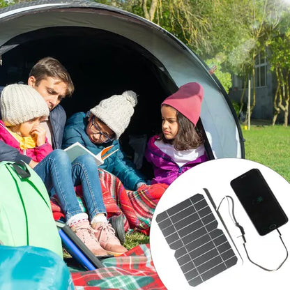 Cargador Panel Solar 5w 5v Puerto Usb - Metacompras