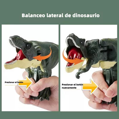 Juguete Dinosaurio T Rex zazaa Con Luz Y Rugido - Metacompras