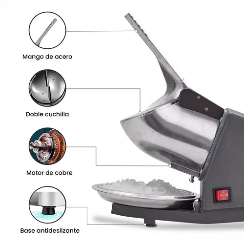 Maquina Raspados Rasuradora Para Hielo Trituradora - Metacompras