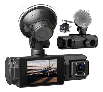 Cámara para Automóvil 1080p FHD con Detección de Movimiento y Grabación en Bucles