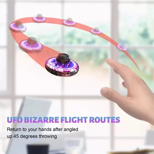 Juguetes Voladores Ovnis Giroscopio Dactilar Con Luz Led - Metacompras