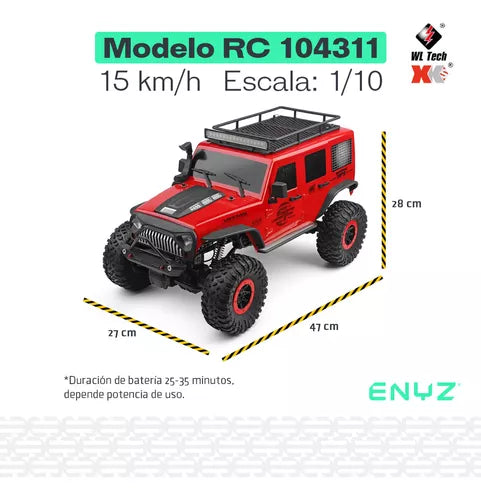 Carro RC 4x4 Todo Terreno - Velocidad y Diversión Asegurada - Metacompras