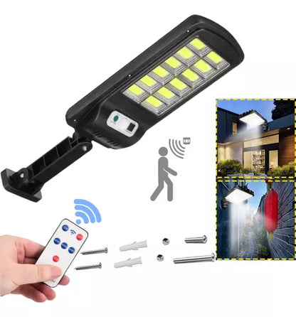 Lampara Led Solar Suburbana Exterior Luminaria - Metacompras
