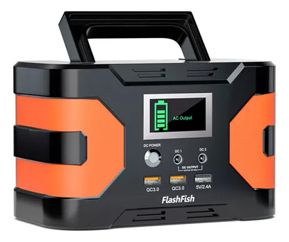 Generador Solar Eléctrico Portátil 150W - Energía Segura para Equipos en Cualquier Lugar
