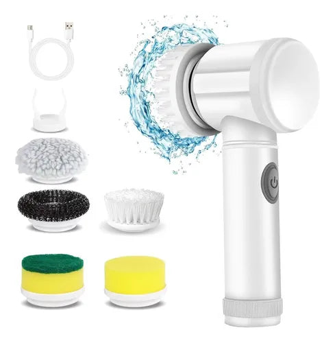 Cepillo Limpiador Profesional con 10 Cabezales Reemplazables - Kit Completo
