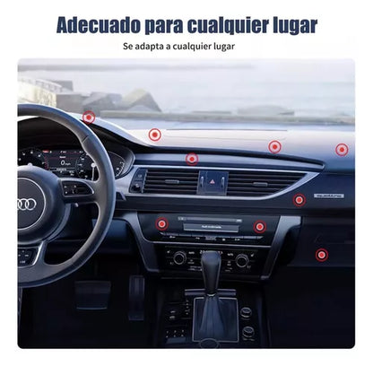 Soporte Magnético Giratorio 360 para Celular en Auto - Fijación Ultraestable