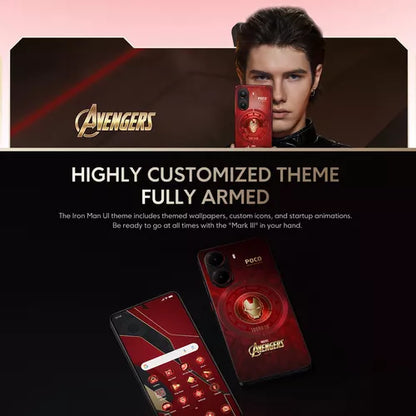 Xiaomi Poco X7 Pro 5G Iron Man Edition - 12 GB RAM, 512 GB ROM, Resistente al Agua
