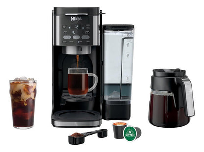 Cafetera Ninja CFP105 DualBrew 14 Tazas, Función Café Caliente y Helado