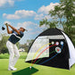 Kit Completo de Práctica de Golf con Red de Entrenamiento 3x2m para Mejorar tu Swing
