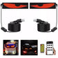 Kit Completo de Pantalla LED con Luz Devil Eyes 2 Piezas (37.4x9.2cm)