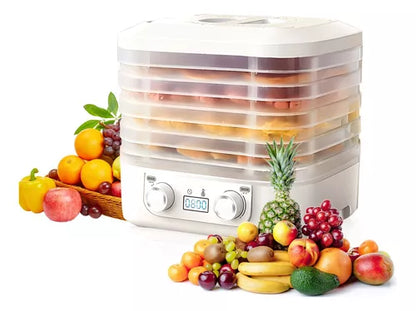 Deshidratador de Alimentos con 5 Bandejas - Secado Eficiente y Saludable - Metacompras
