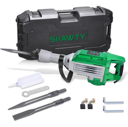 Martillo de Demolición 2400W con Cinceles de Acero - Potente y Ergonómico