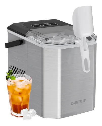 Máquina Profesional para Hacer Hielos 12kg/día - Autolimpieza Portátil