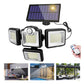 Lámpara Solar LED 192 en Jardín - Iluminación Inteligente y Resistente al Agua