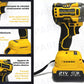 Kit de Atornillador y Taladro Eléctrico Sin Carbones con 350 Nm y 550 W - Potencia y Versatilidad para Proyectos de Bricolaje