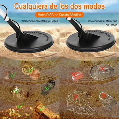 Detector De Metales Alta Precisión De búsqueda Impermeable - Metacompras