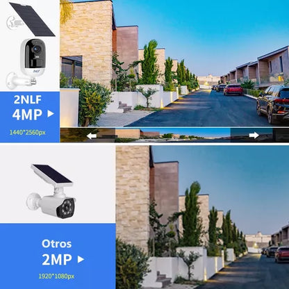 Cámara De Seguridad Con Baterias Ultra Hd 2.5k - Metacompras