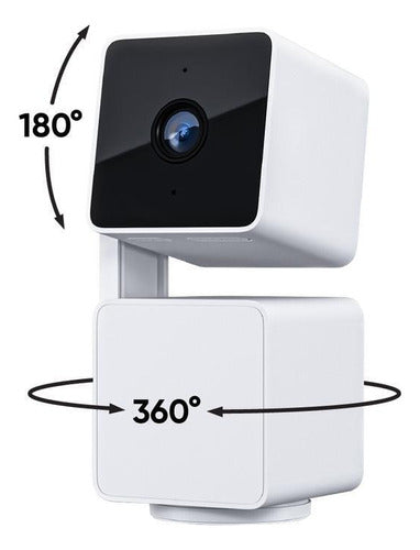 Cámara Wyze Pan V3 1080p para Interior/Exterior - Visión 360° y Antiinfiltraciones IP65