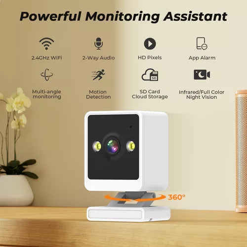 Mini Cámara Espía Anberx Wifi Hd 1080p Con Visión Nocturna - Metacompras