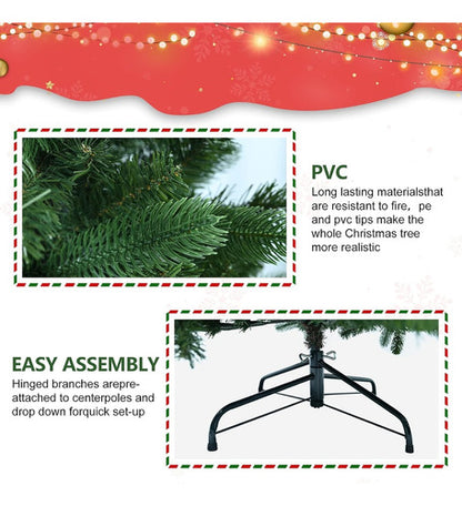 Árbol De Navidad Artificial Para Navidad 150 cm 450 Ramas