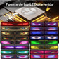 Kit Completo de Pantalla LED con Luz Devil Eyes 2 Piezas (37.4x9.2cm)