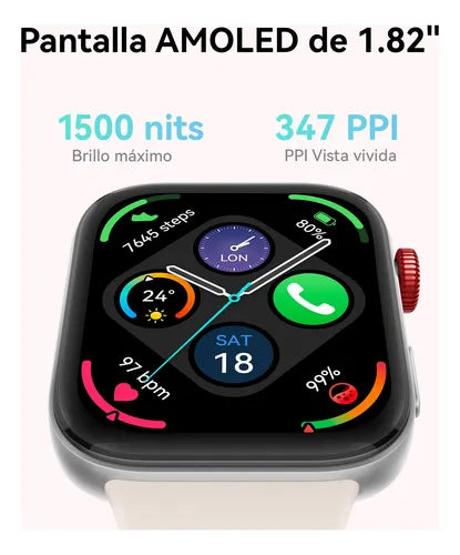 Smartwatch Huawei Watch Fit 3 Rosa Sport con Monitoreo de Salud y Ejercicio - Metacompras