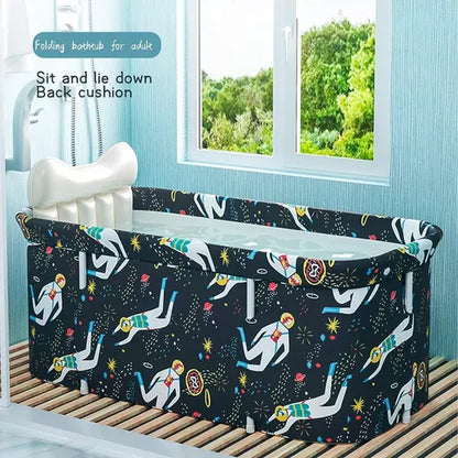 Tina Plegable Bañera Spa Adulto Niños,portátil Baño Caliente - Metacompras
